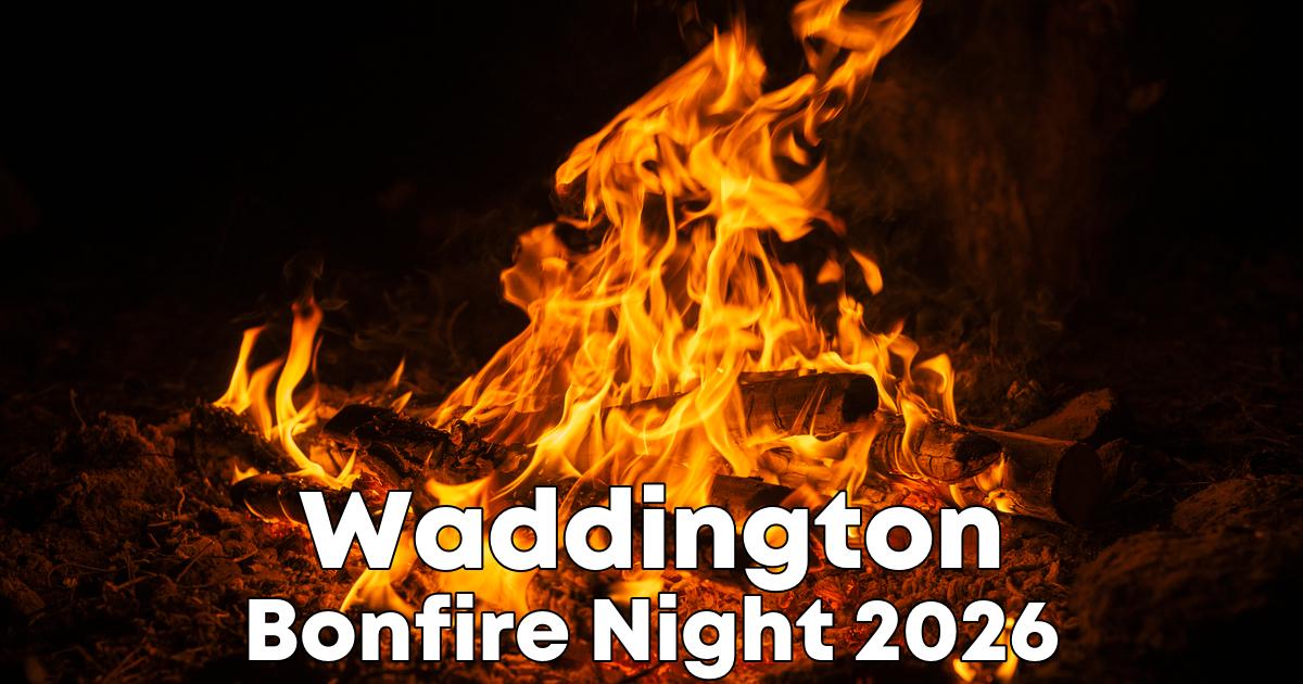 Bonfire Night in Waddington poster