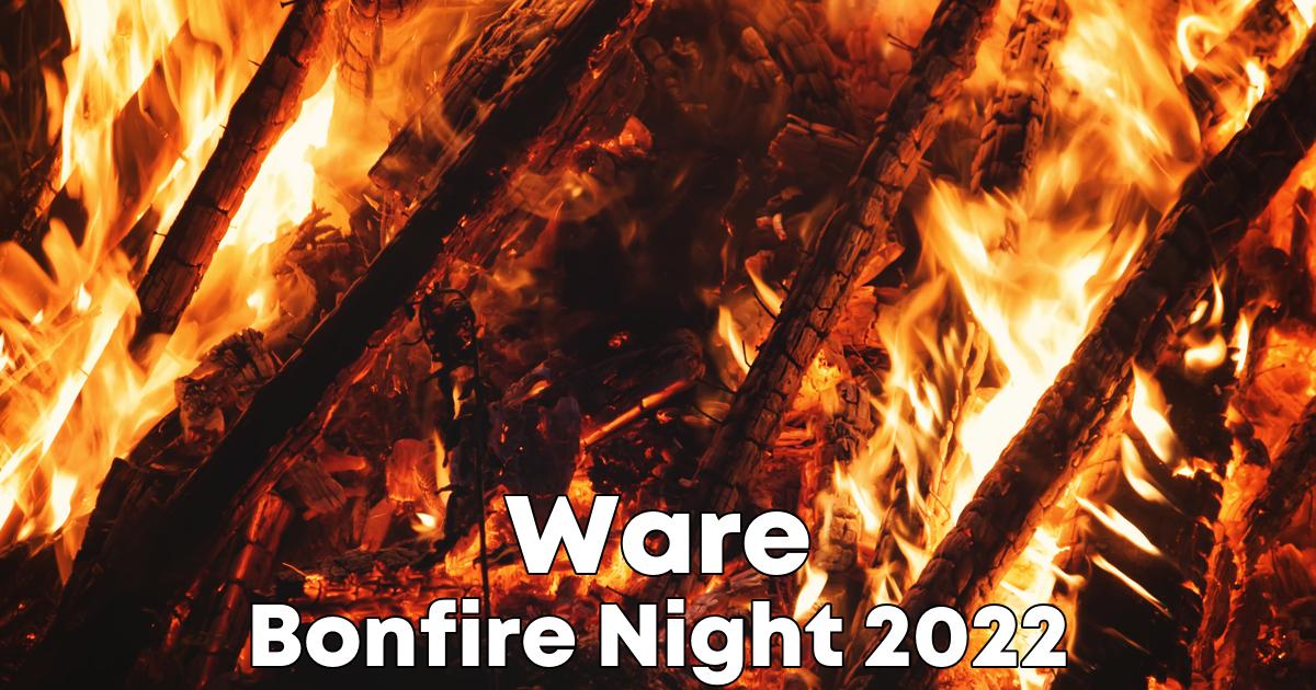 Bonfire Night in Ware poster