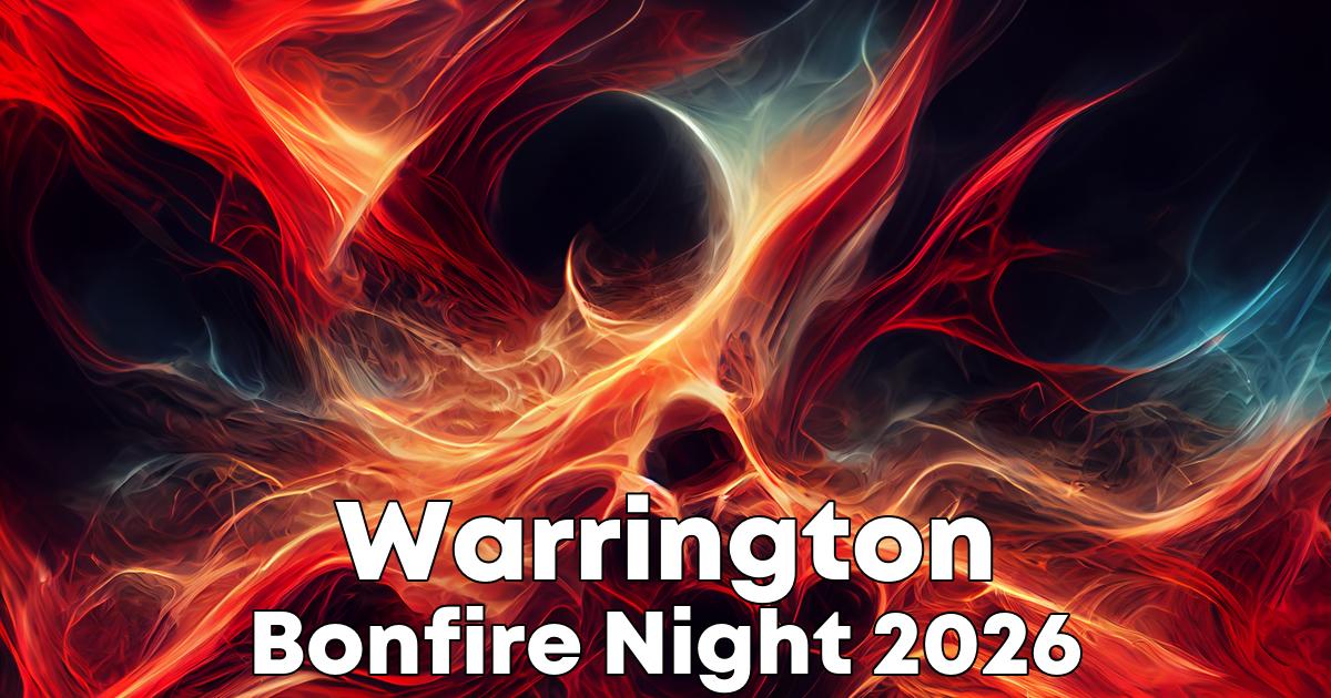 Bonfire Night in Warrington poster