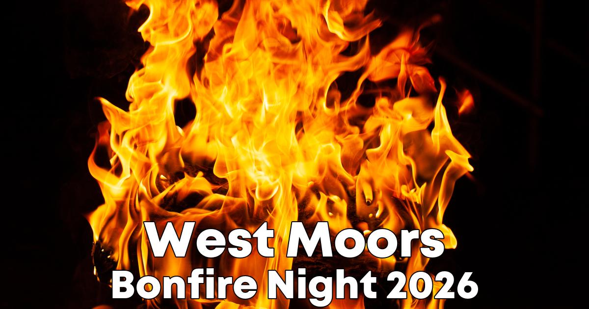 Bonfire Night in West Moors poster