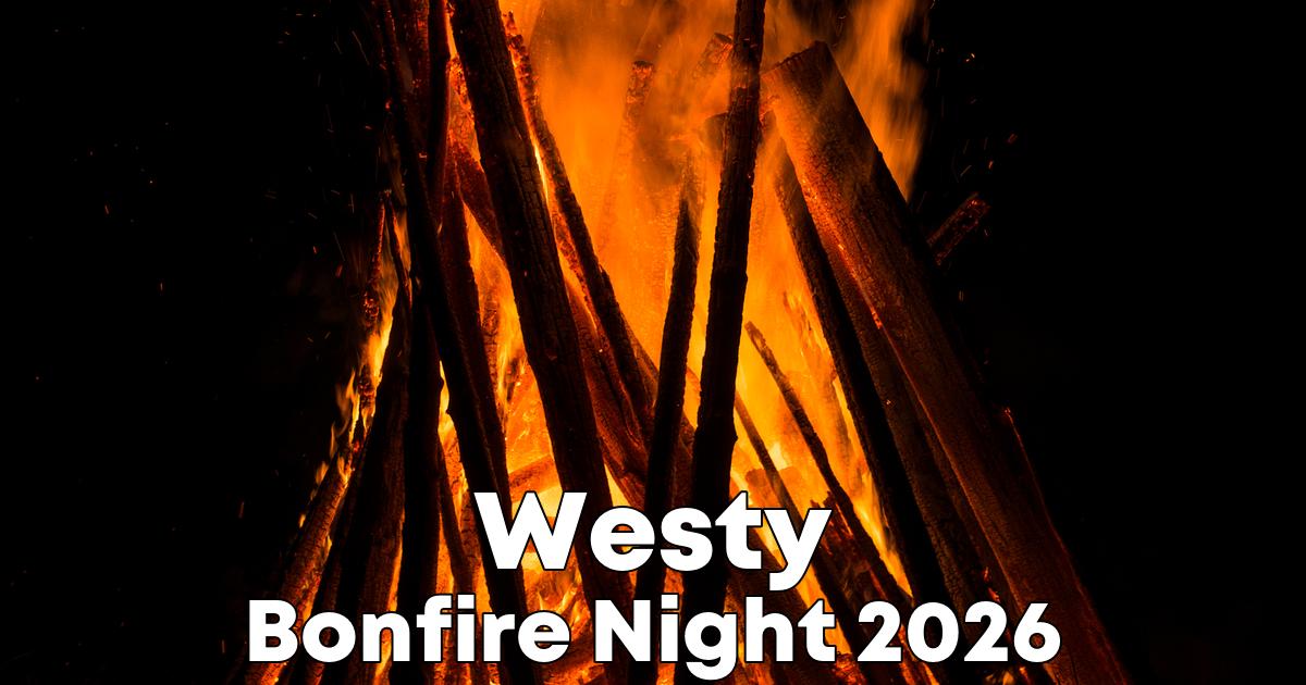 Bonfire Night in Westy poster