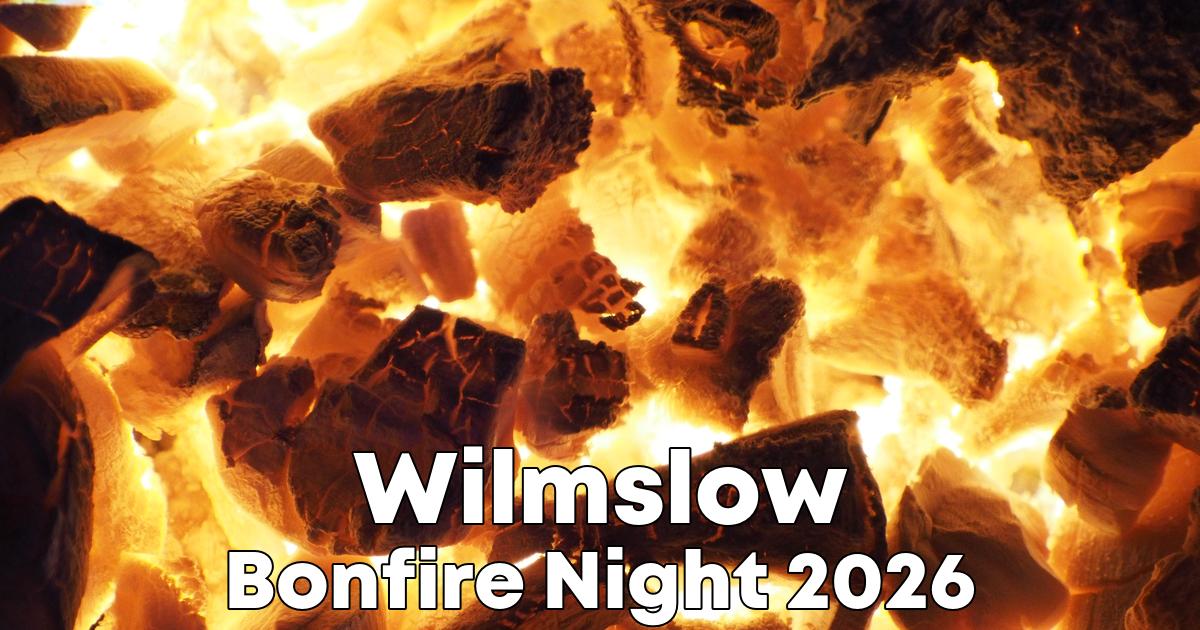 Bonfire Night in Wilmslow poster