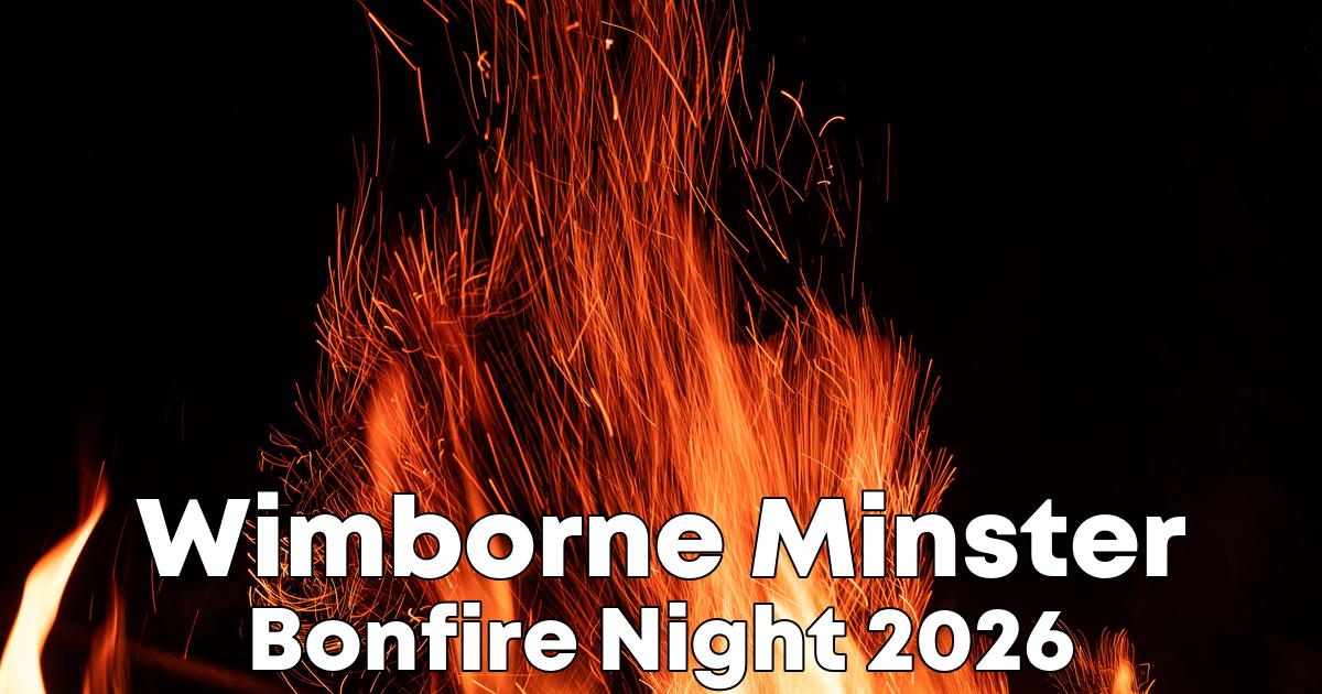 Bonfire Night in Wimborne Minster poster